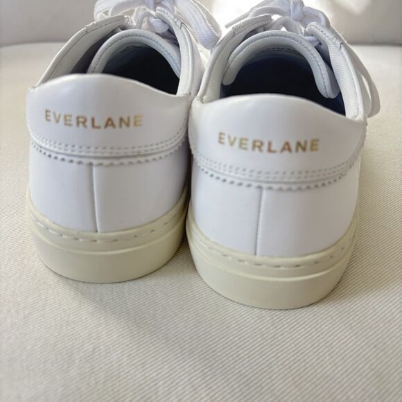 Everlane The Day Sneaker in White Leather - Picture 5 of 7